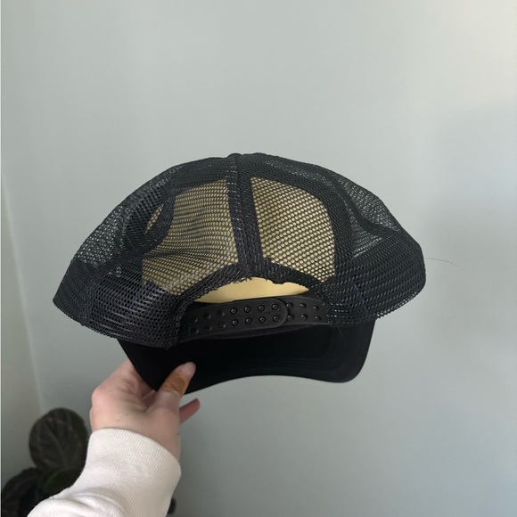 Funny Black and White Trucker Hat - Picture 3 of 3